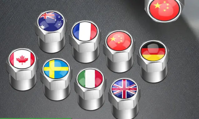 Metal Valve Stem Caps for Car Wheels