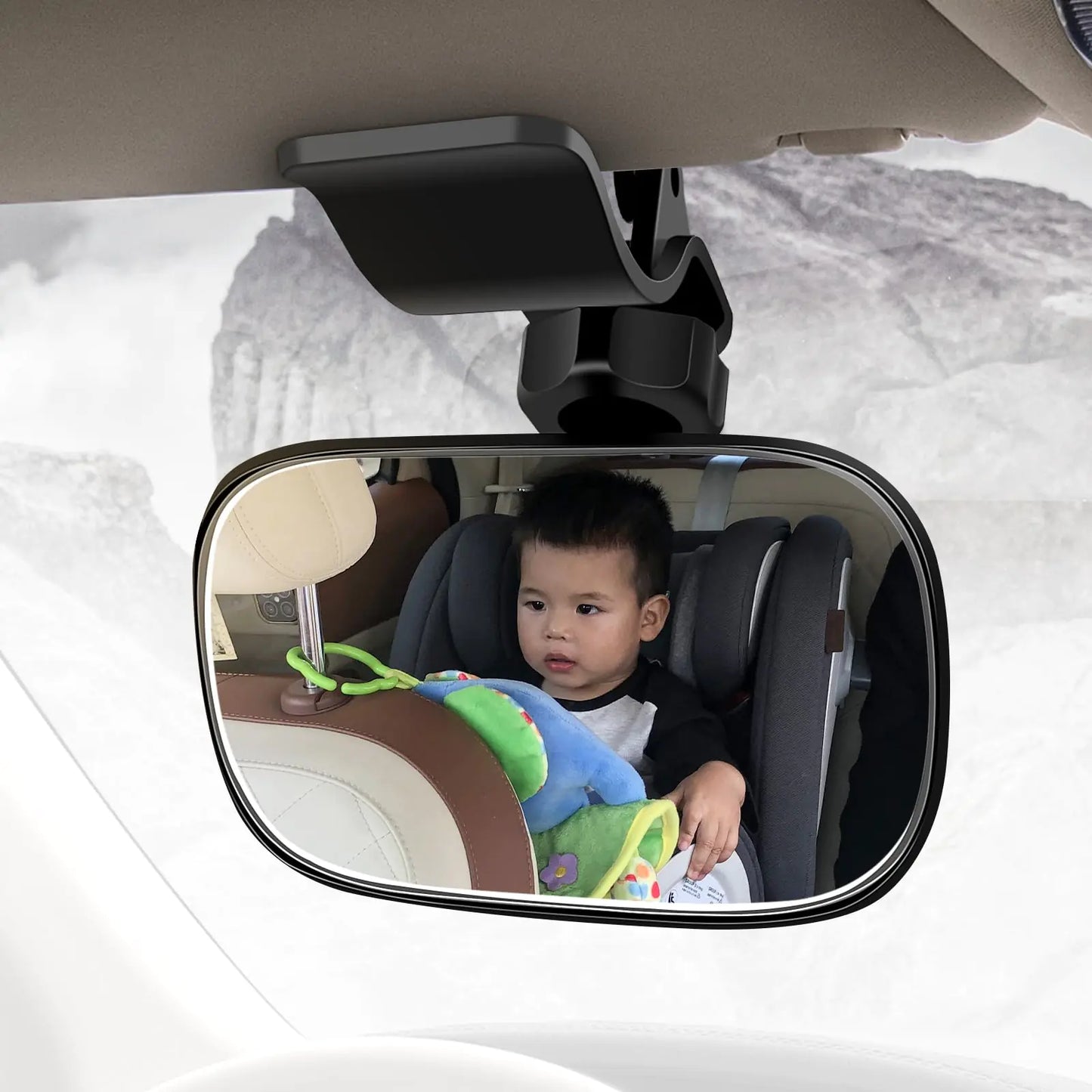 Utiiy Dual Baby & Pet Car Mirror