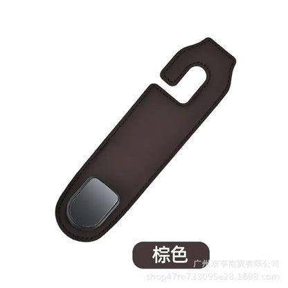 Leather Car Seat Storage Hooks