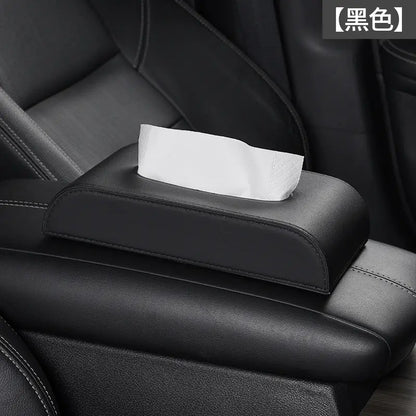 Car Tissue Box with Premium Leather Design