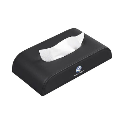 Car Tissue Box with Premium Leather Design