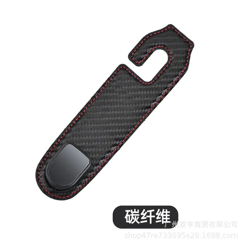 Leather Car Seat Storage Hooks