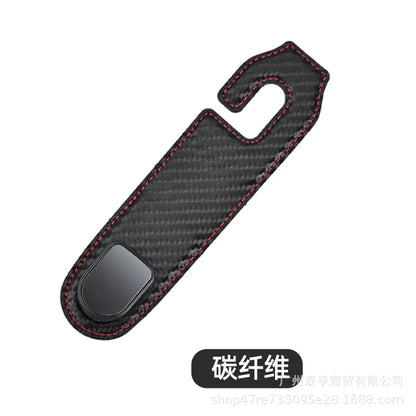 Leather Car Seat Storage Hooks